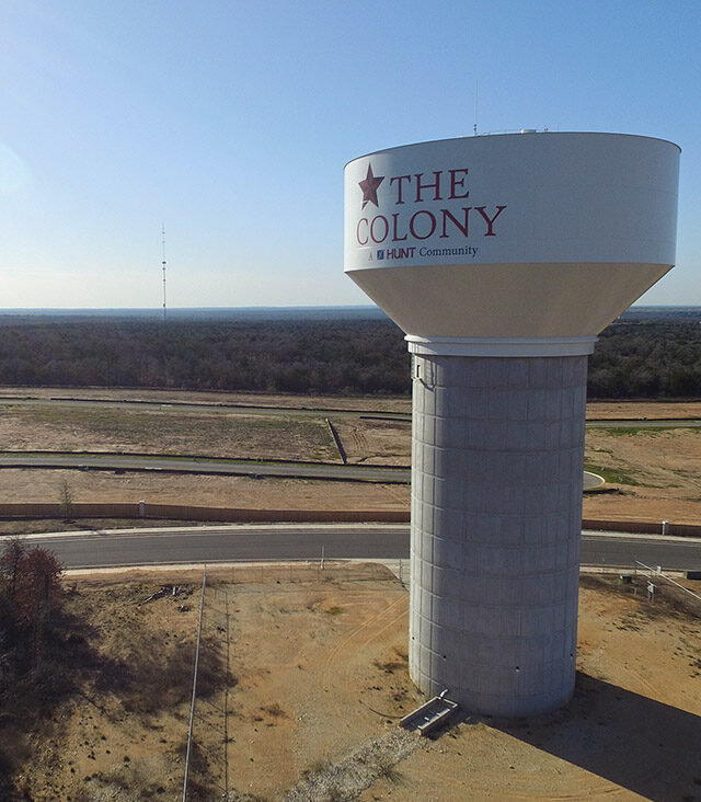 The Colony MUD Elevated Storage Tank